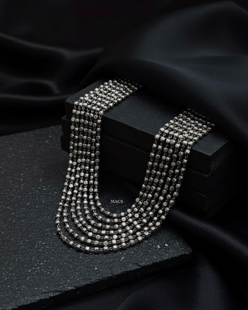 Layered 925 Silver Necklace